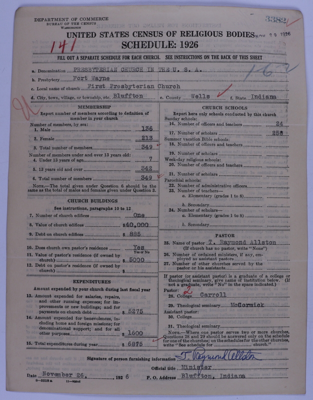 Scan of Presbyterian Church in the United States of America: 3382