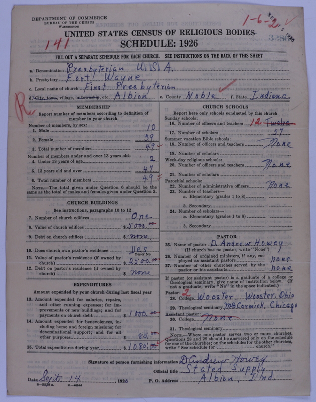 Scan of Presbyterian Church in the United States of America: 3286
