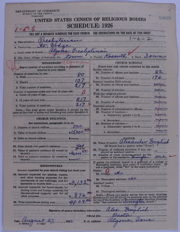Scan of Presbyterian Church in the United States of America: 4860