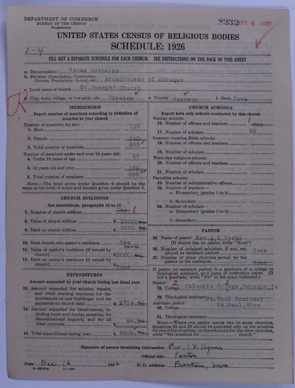 Scan of Roman Catholic Church: 8232