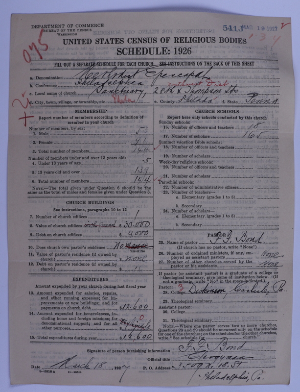 Scan of Methodist Episcopal Church: 5413
