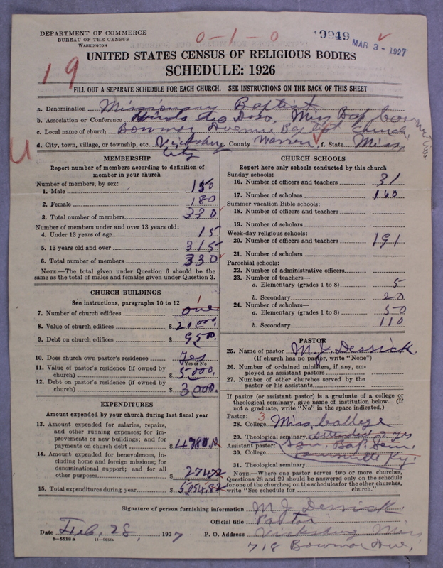 Scan of Southern Baptist Convention: 10949