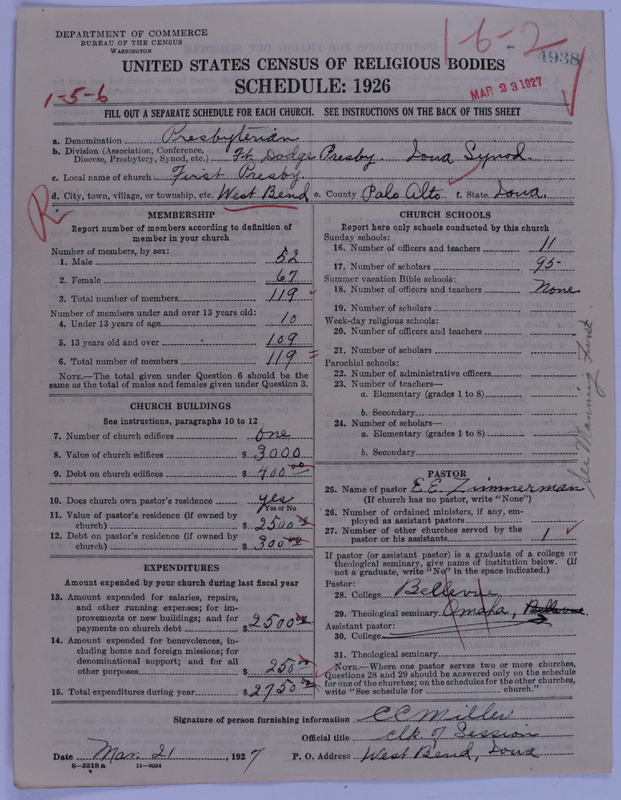 Scan of Presbyterian Church in the United States of America: 4938