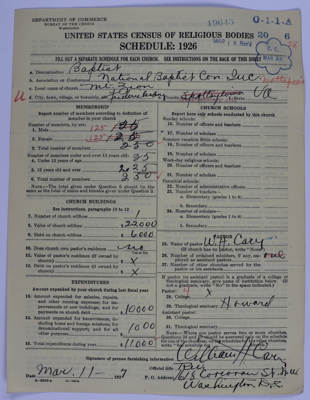 Scan of Negro Baptists: 19645