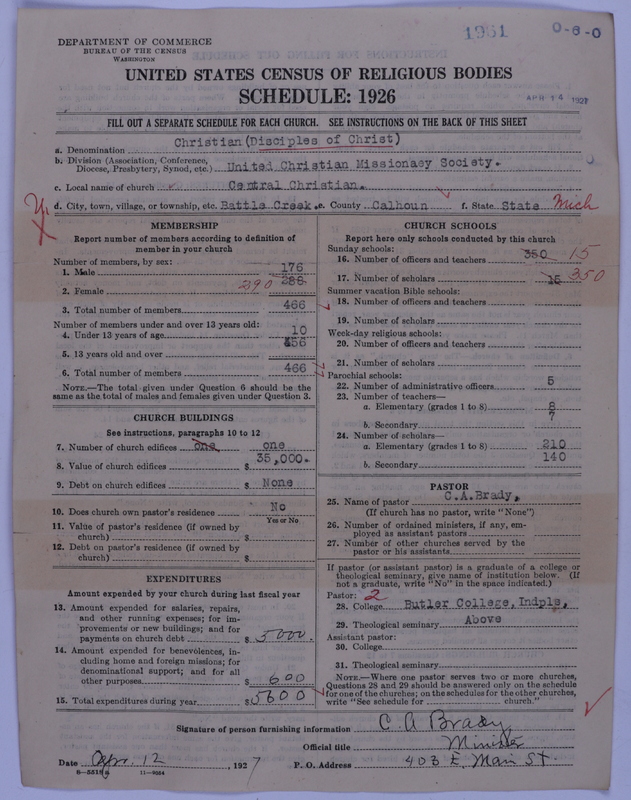 Scan of Disciples of Christ: 1961