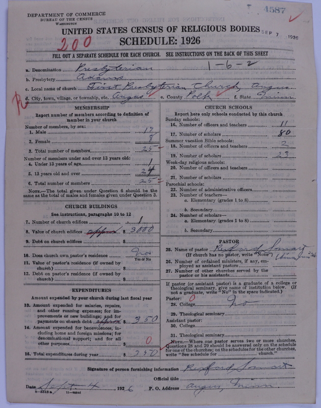 Scan of Presbyterian Church in the United States of America: 4587