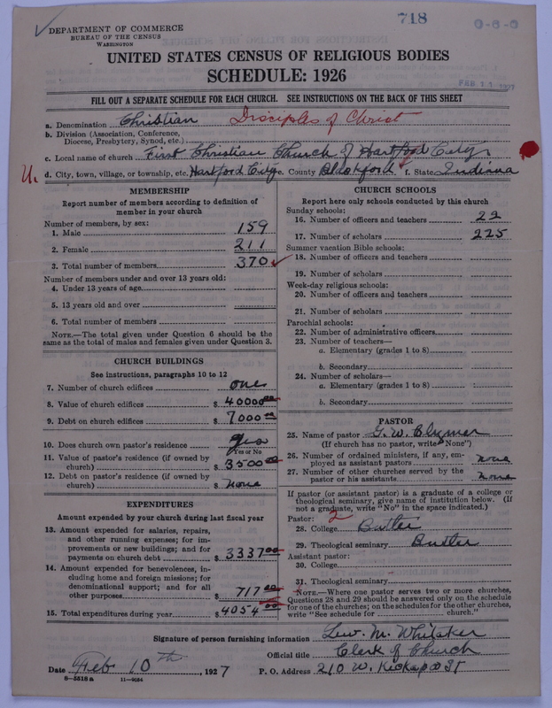Scan of Disciples of Christ: 718