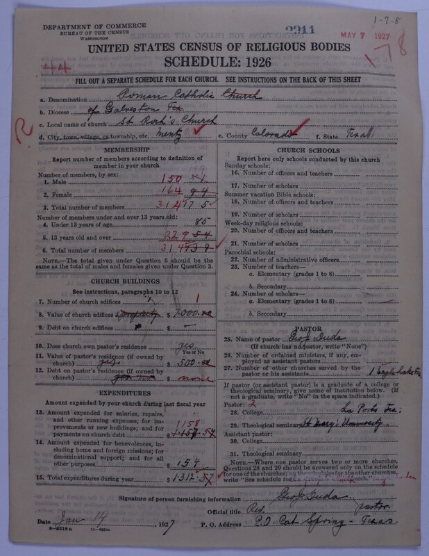 Scan of Roman Catholic Church: 9911