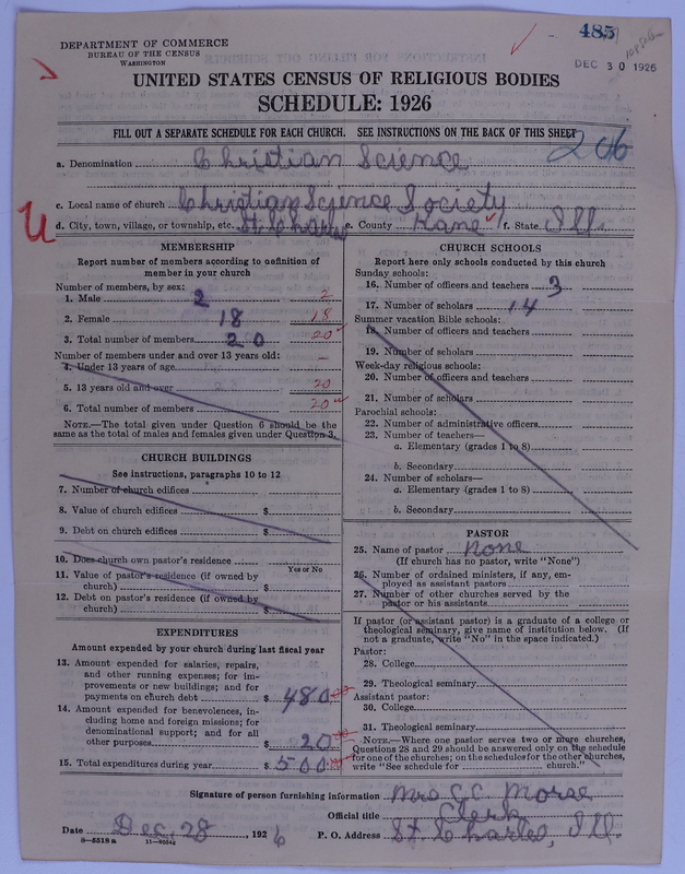 Scan of Church of Christ, Scientist: 485
