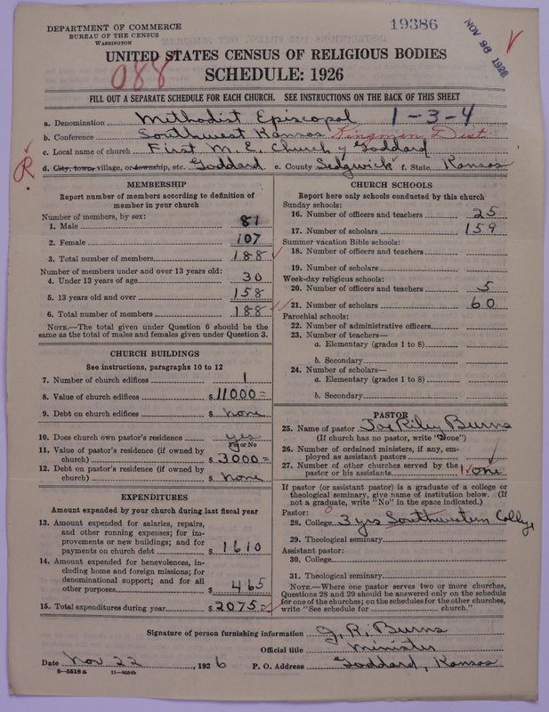 Scan of Methodist Episcopal Church: 19386