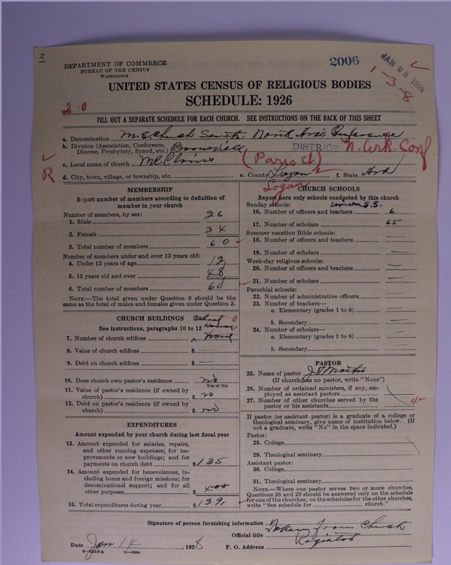 Scan of Methodist Episcopal Church, South: 2006