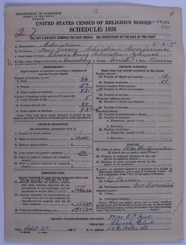 Scan of Christian Church (General Convention of the Christian Church): 188