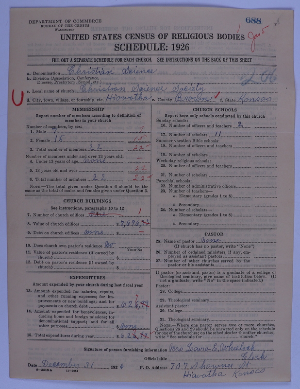 Scan of Church of Christ, Scientist: 688