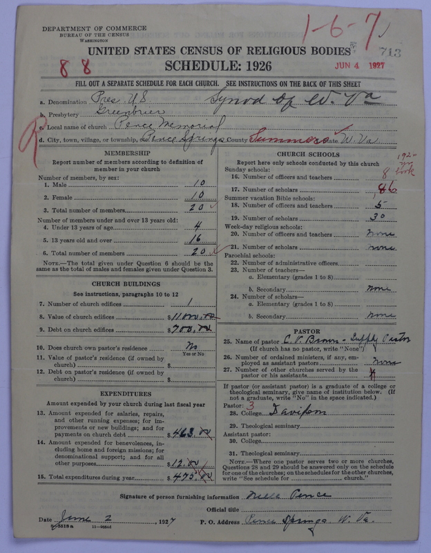 Scan of Presbyterian Church in the United States: 713