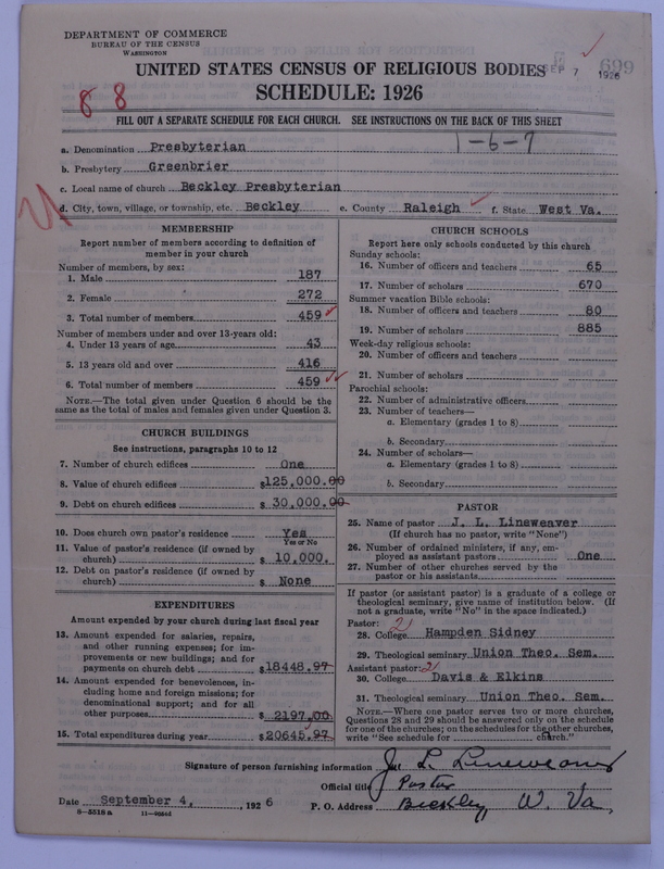 Scan of Presbyterian Church in the United States: 699