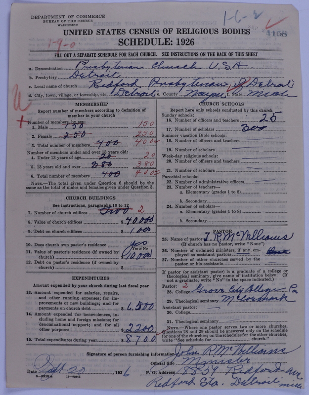 Scan of Presbyterian Church in the United States of America: 4158