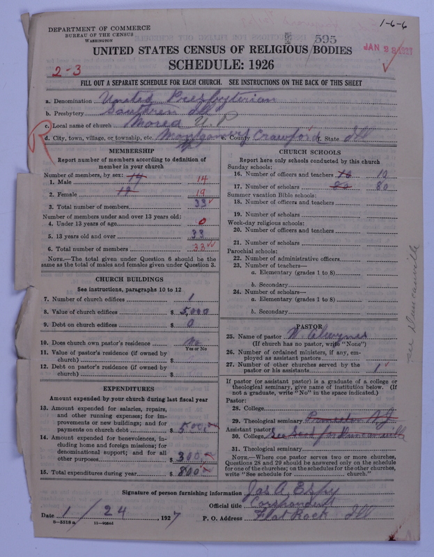 Scan of United Presbyterian Church of North America: 595