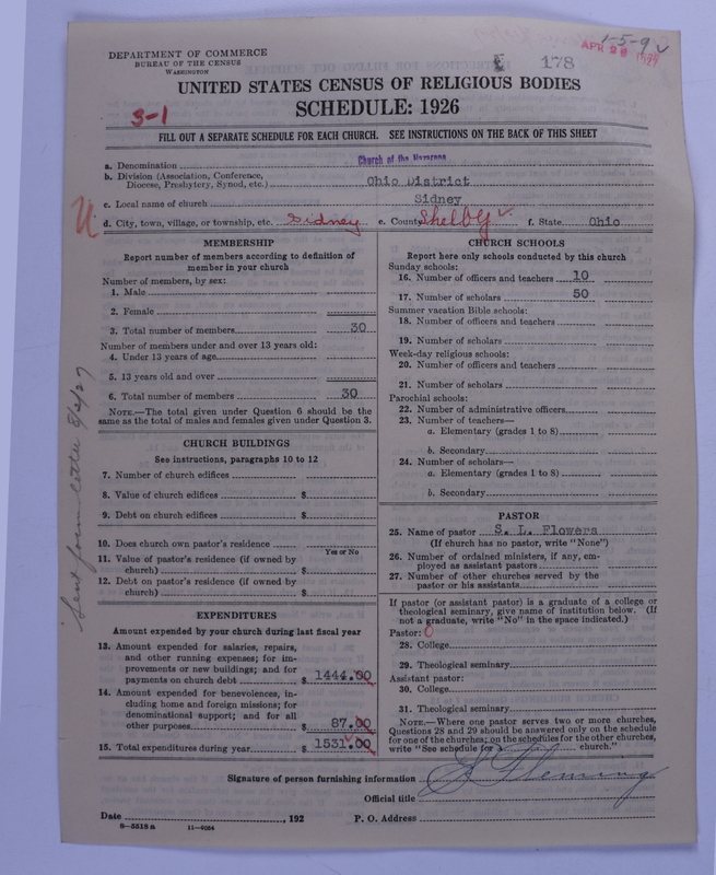 Scan of Church of the Nazarene: 178