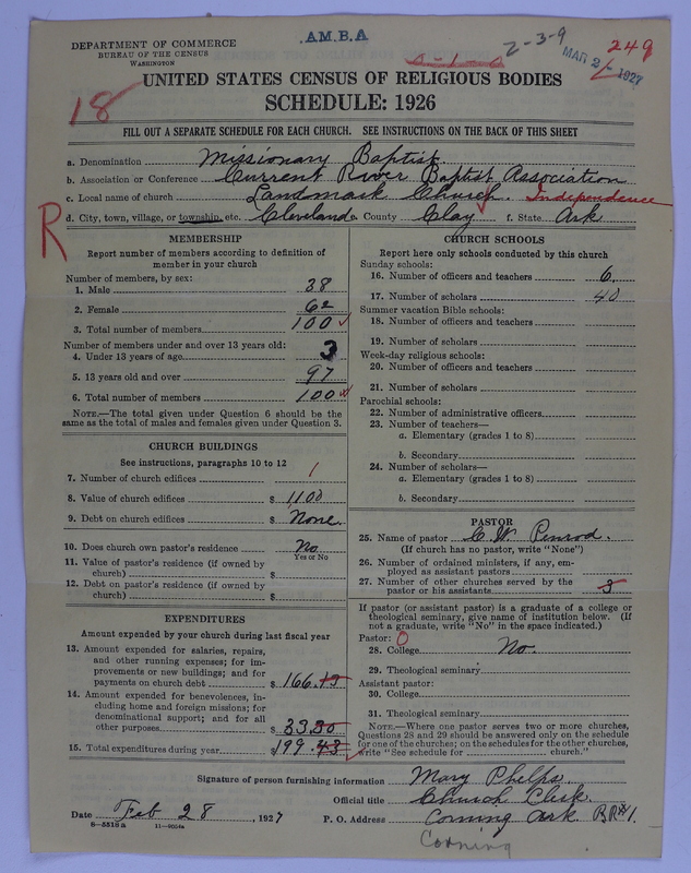 Scan of Landmark Baptist of America: 249
