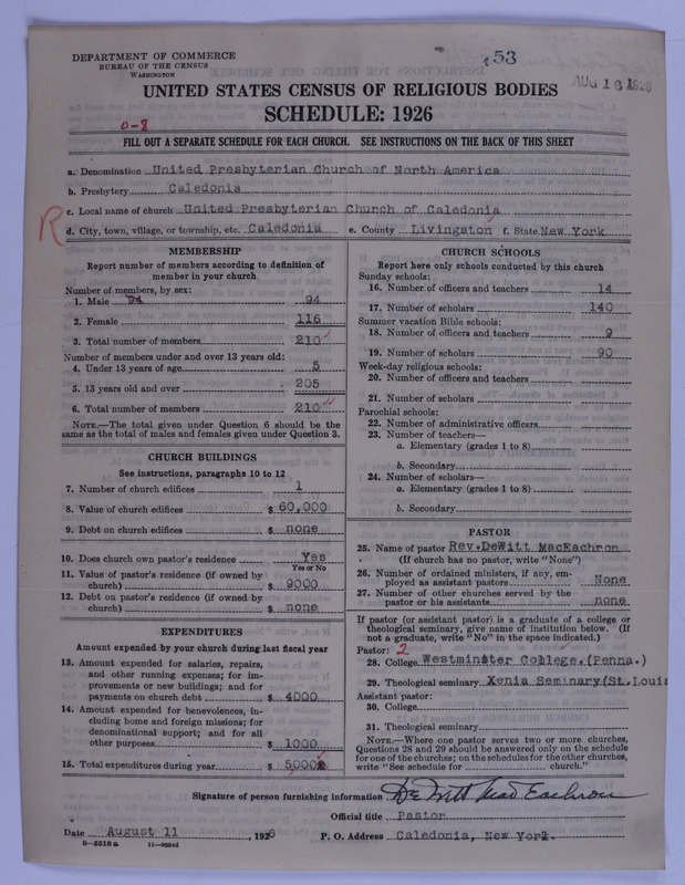 Scan of United Presbyterian Church of North America: 53