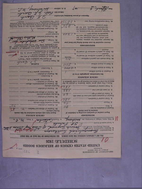 Scan of Synod of the Reformed Presbyterian Church of North America: 747