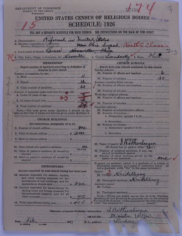 Scan of Reformed Church in the United States: 1108