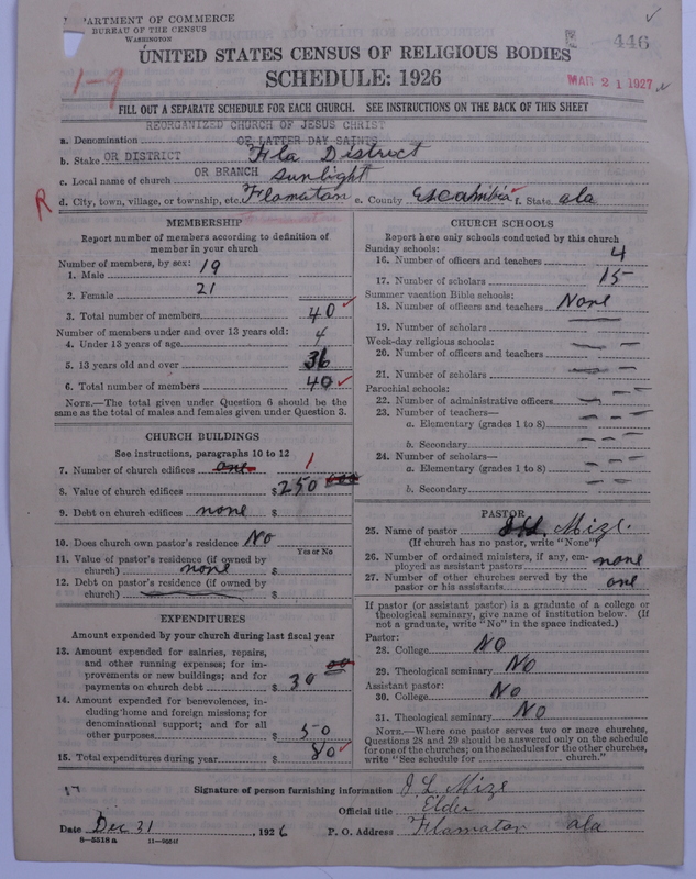 Scan of Reorganized Church of Jesus Christ of Latter Day Saints: 446