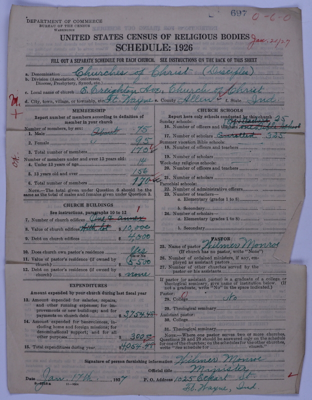Scan of Disciples of Christ: 697