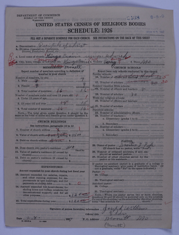 Scan of Disciples of Christ: 2468