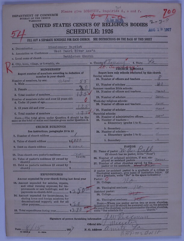Scan of Landmark Baptist of America: 700