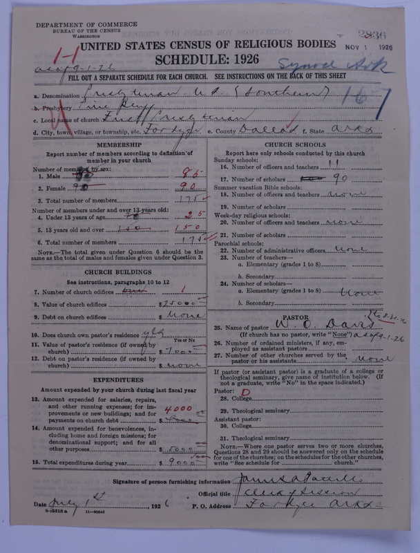 Scan of Presbyterian Church in the United States: 2836