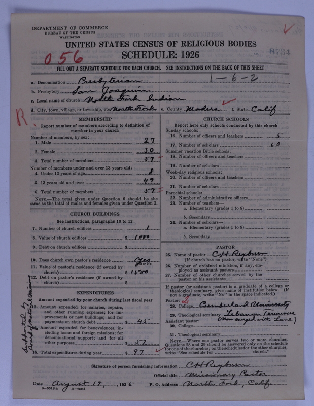 Scan of Presbyterian Church in the United States of America: 8734