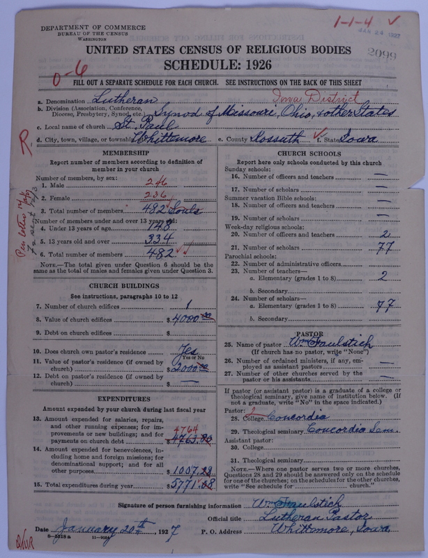 Scan of Evangelical Lutheran Synodical Conference of America: Evangelical Lutheran Synod of Missouri, Ohio, and Other States: 2099