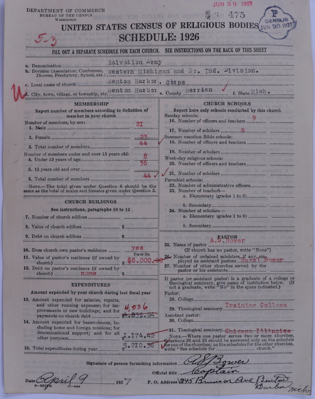 Scan of Salvation Army: 475