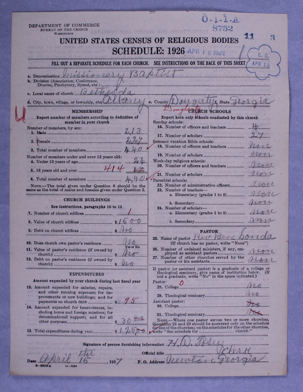 Scan of Negro Baptists: 8752