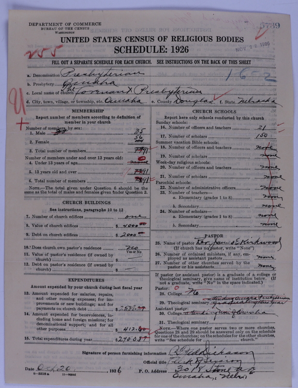 Scan of Presbyterian Church in the United States of America: 5739