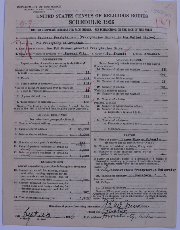 Scan of Presbyterian Church in the United States: 2907