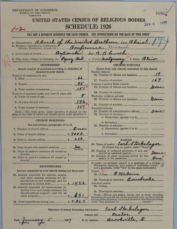 Scan of Church of the United Brethren in Christ: 886