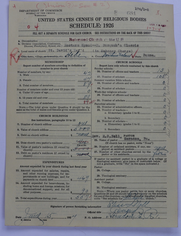 Scan of Reformed Church in the United States: 681