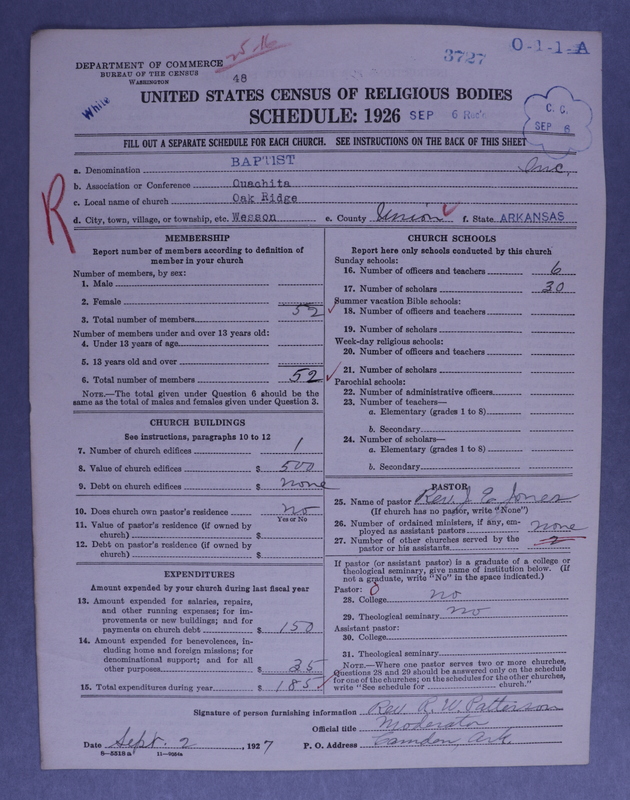 Scan of Negro Baptists: 3727