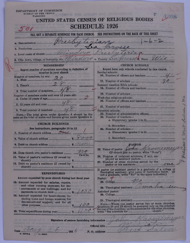 Scan of Presbyterian Church in the United States of America: 4268