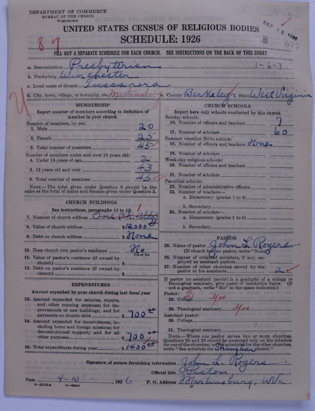Scan of Presbyterian Church in the United States: 577