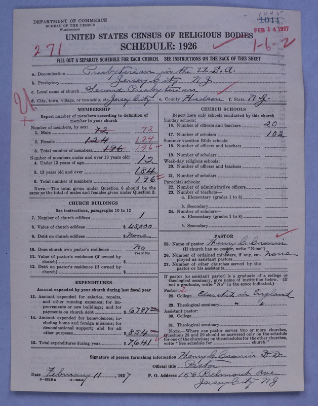 Scan of Presbyterian Church in the United States of America: 1045