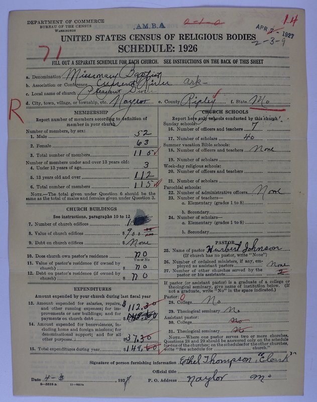 Scan of Landmark Baptist of America: 14