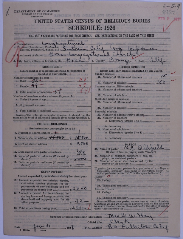 Scan of Congregational Churches: 4937