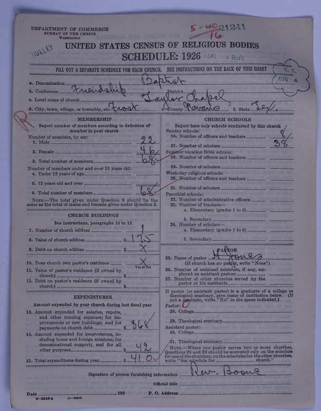 Scan of Negro Baptists: 21241