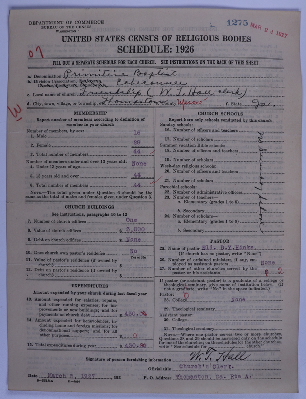 Scan of Primitive Baptists: 1275