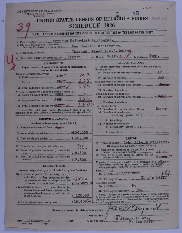 Scan of African Methodist Episcopal Church: 13