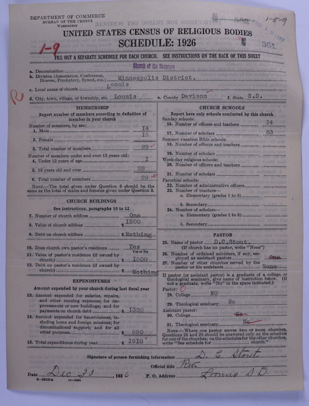 Scan of Church of the Nazarene: 561
