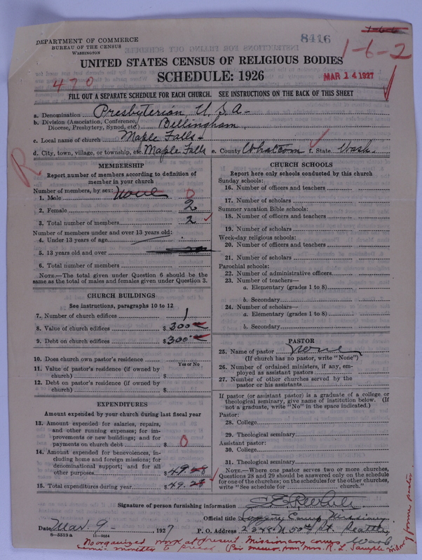 Scan of Presbyterian Church in the United States of America: 8416